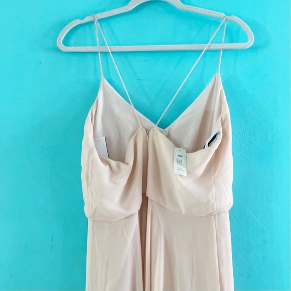 NWT JENNY YOO Inesse Dress in Rose 10 - Picture 5 of 8